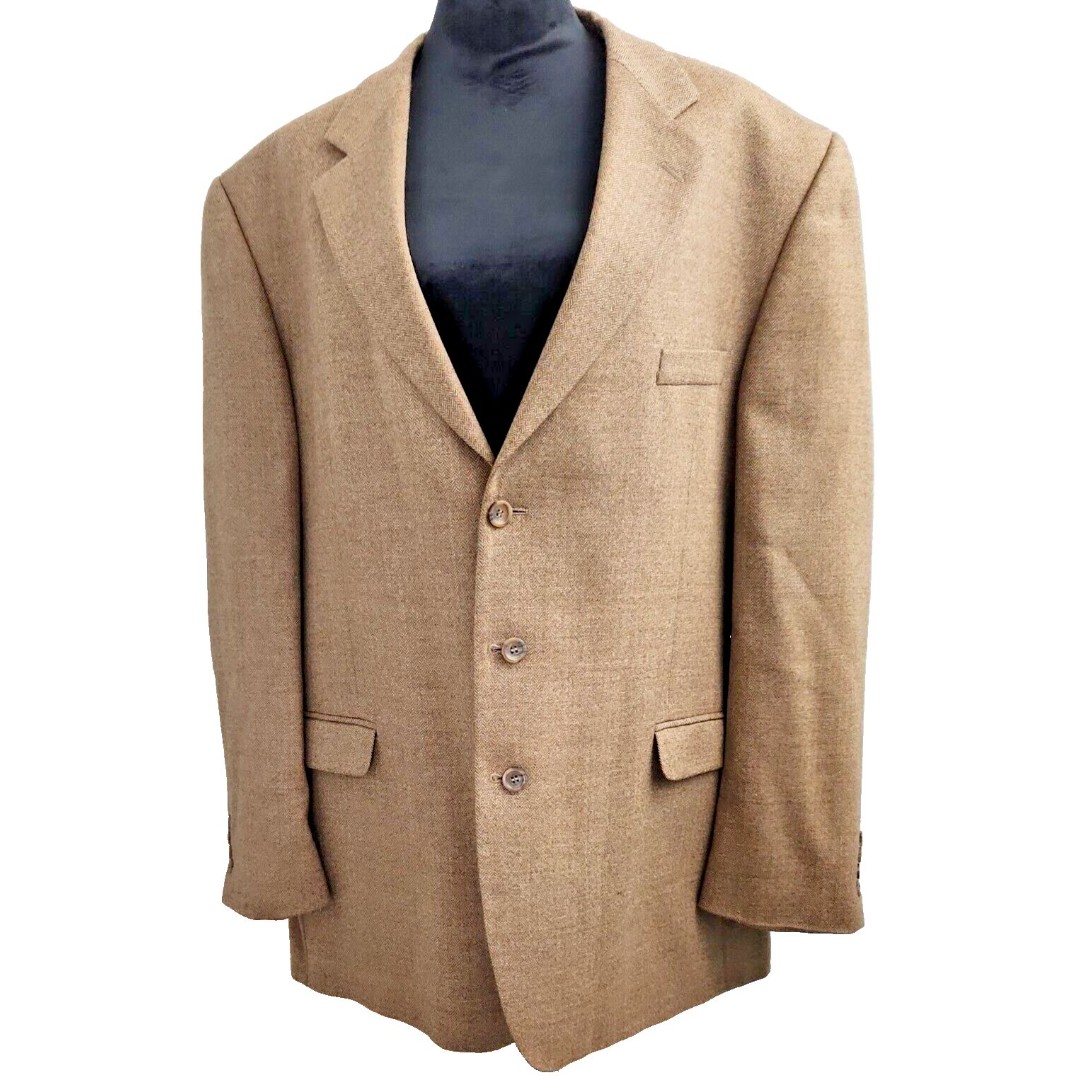 Stafford Brown Three Button Blazers Sport Coats for Men Mercari