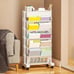 1pc Movable Classroom Tableside Bookshelf