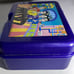 The Wiggles 2000 Plastic Purple Lunch Box Only - No Thermos. Rare, Vintage
