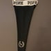 VS PINK YOGA LEGGINGS BLACK WHITE COLORBLOCK DOG PUP CREST BLING LOGO HTF MEDIUM