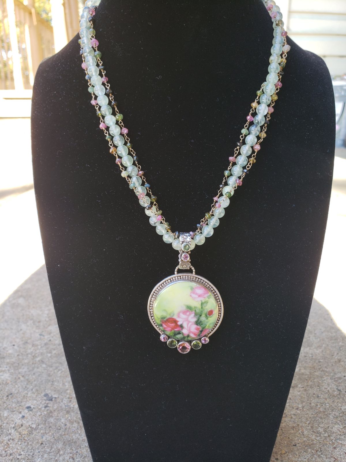 Mars and Valentine Necklace and pendant