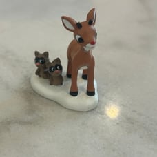 Department 56 She Said I'm Cute Rudolph North Pole 4025287 CHRISTMAS Village