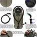 Tactical Molle Hydration Pack Backpack w/ 3L TPU Water Bladder Military Daypack