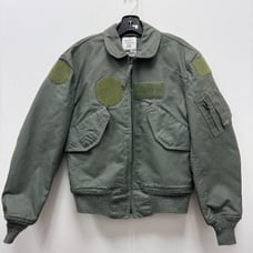 GENUINE USAF GREEN NOMEX FIRE RESISTANT SUMMER FLYERS JACKET CWU-36/P - SMALL
