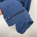NEW Wrap London Blue Embroidered Boho Linen Blend 3/4 Sleeve Midi Dress Size 2