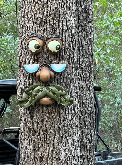Tree Faces Decor Outdoor Tree Hugger Yard Art Garden Decoration Unique