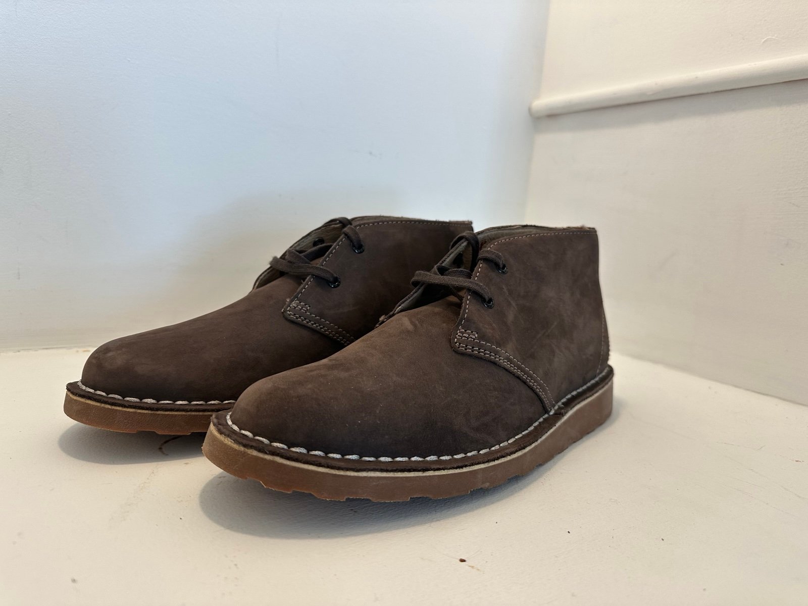 L.L Bean Women's Stonington Chukkas, Leather Size 11