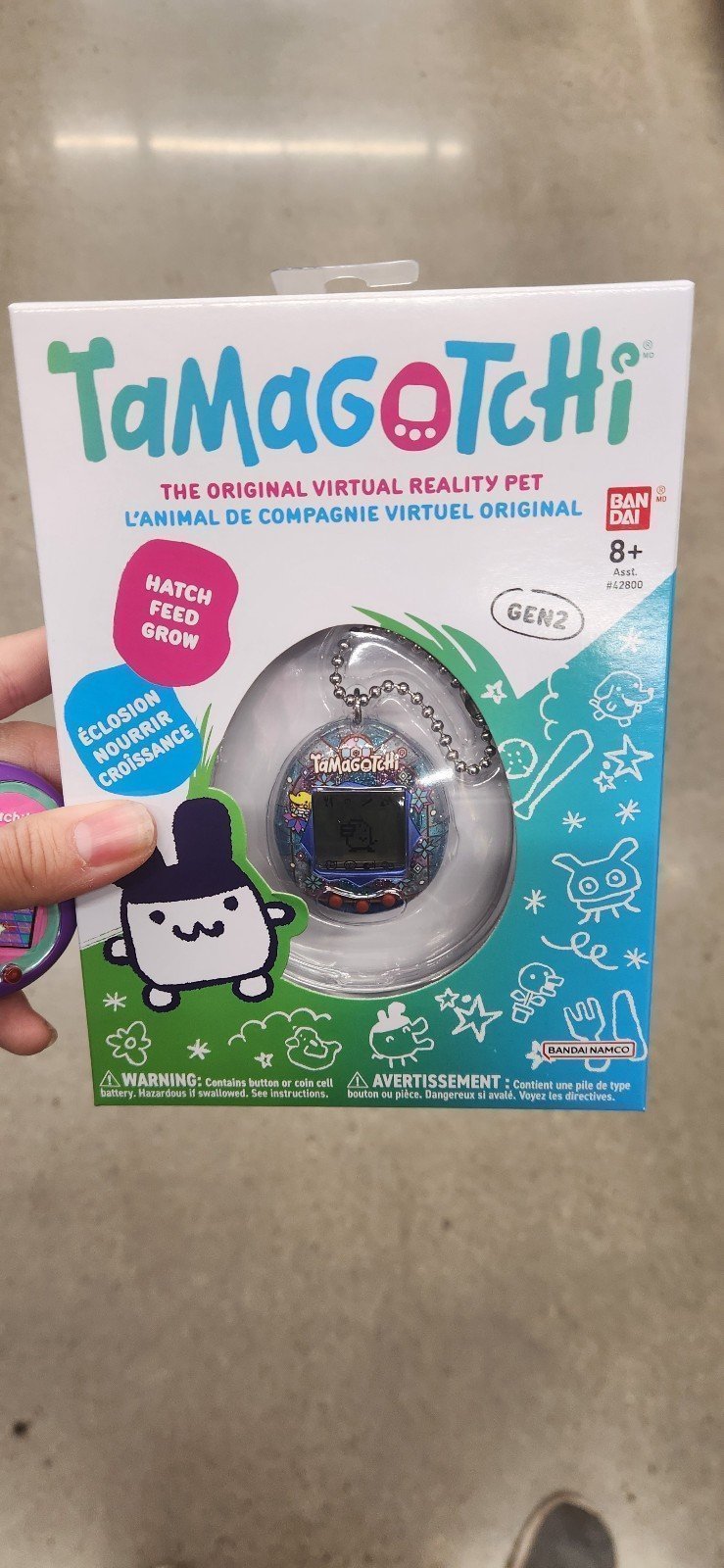 Tamagotchi stained glass shell (gen 2)(2024)