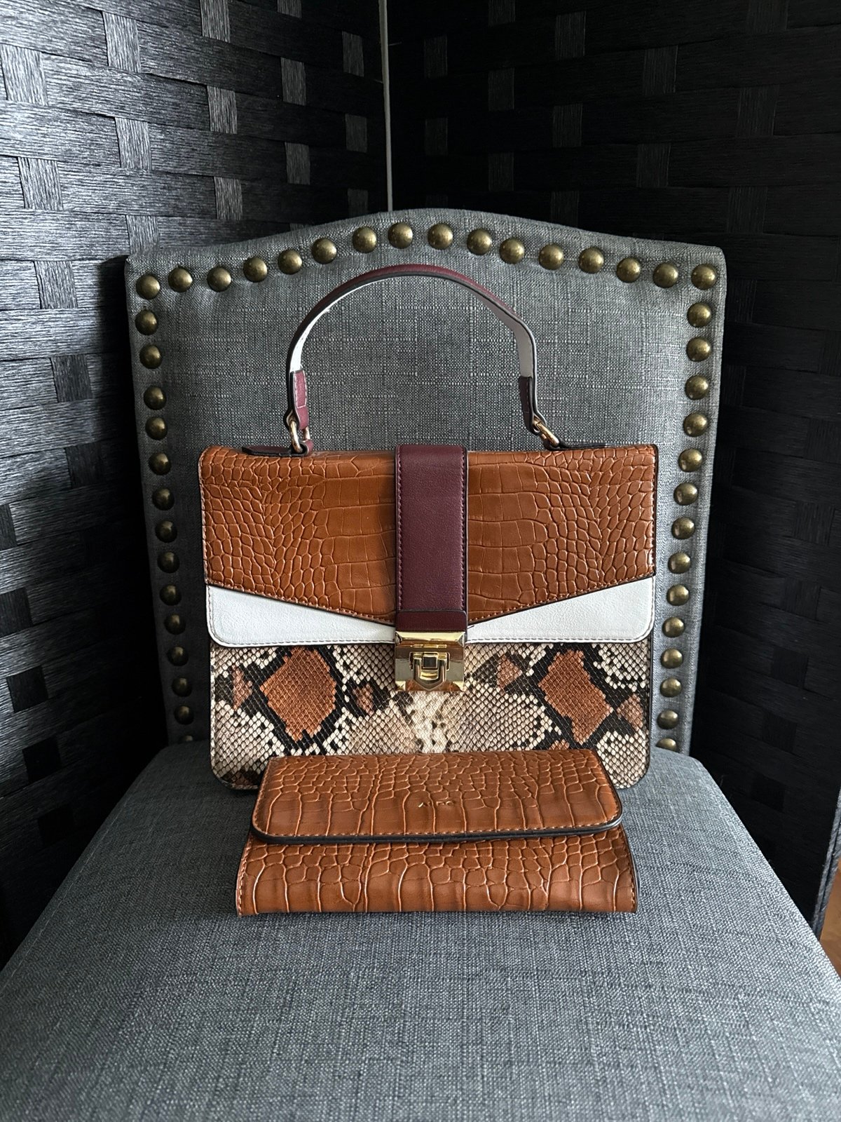 Aldo purse and wallet set
