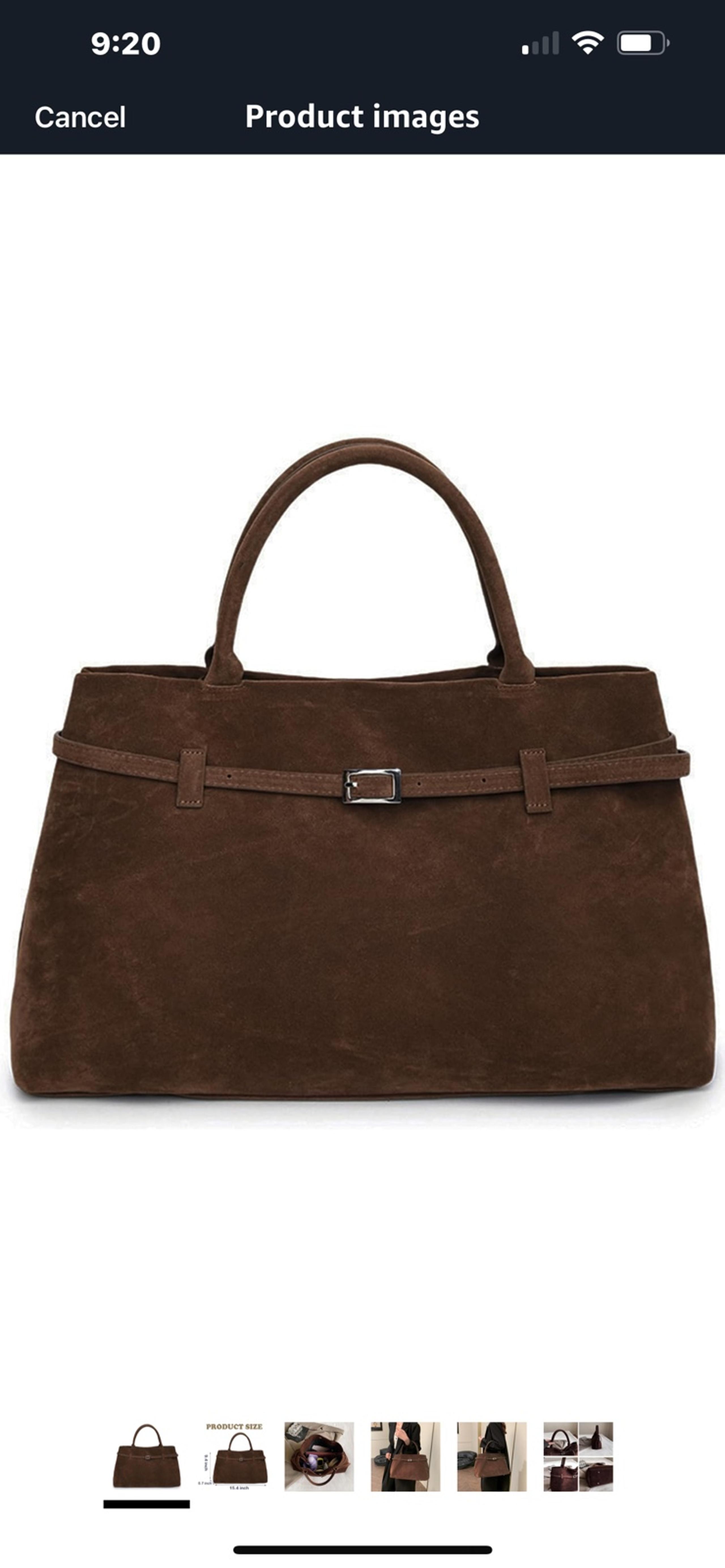 NEW Suede Handbag Retro Suede Purse for Womens Suede Tote Bags for Women Fashion