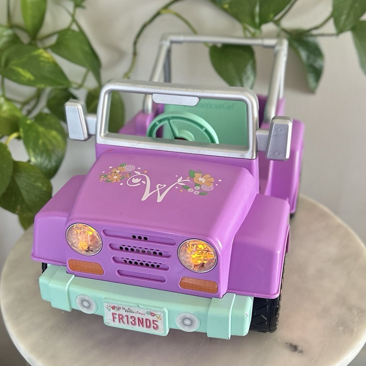 Wellie Wishers Jeep Car Garden Adventure Wheels American Girl for 14.5 Doll
