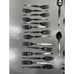 Stanley Roberts SRI CORTINA Stainless Japan Flatware MCM Mixed Lot 37 Pieces