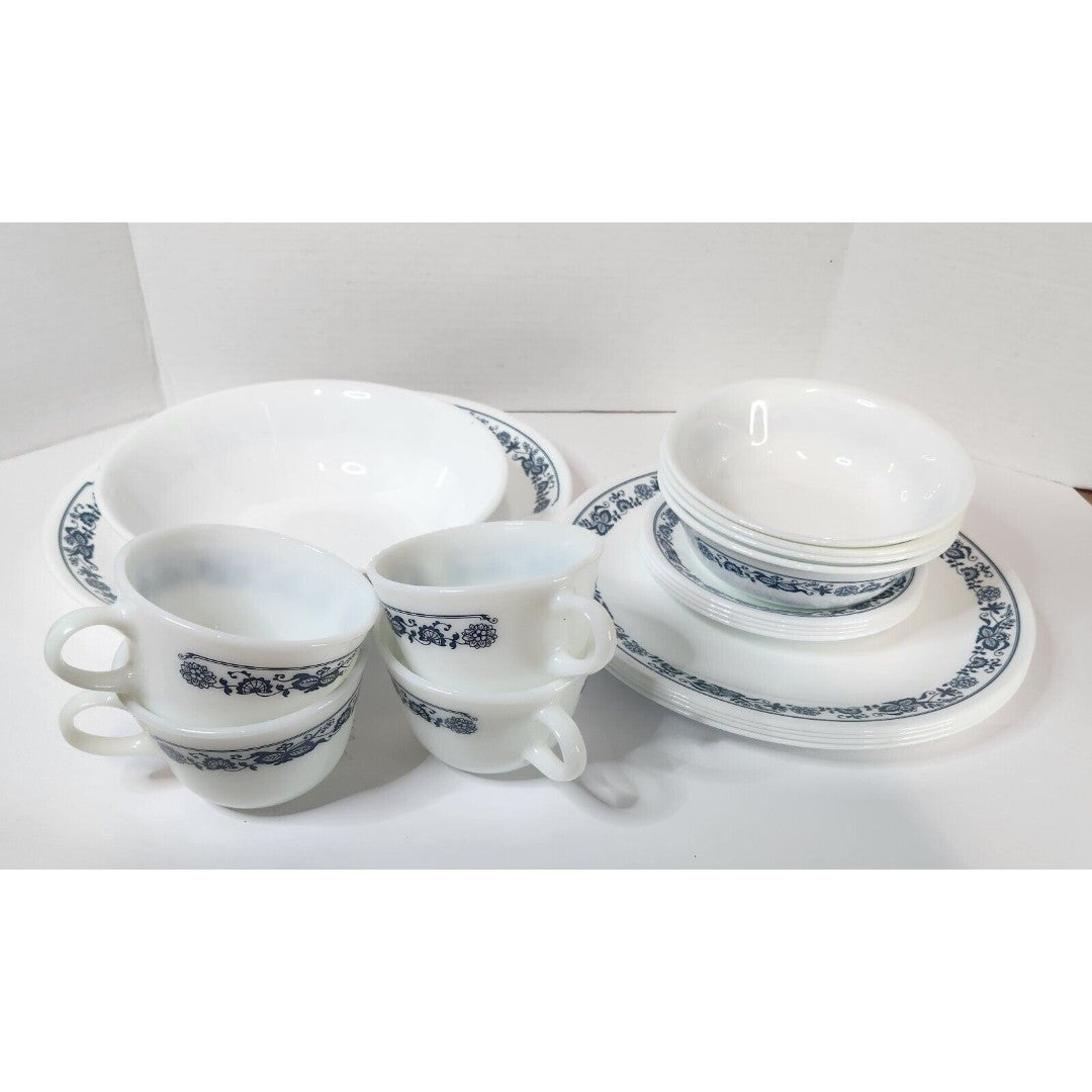 Corelle By Corning Old Town Blue 18 Piece Set