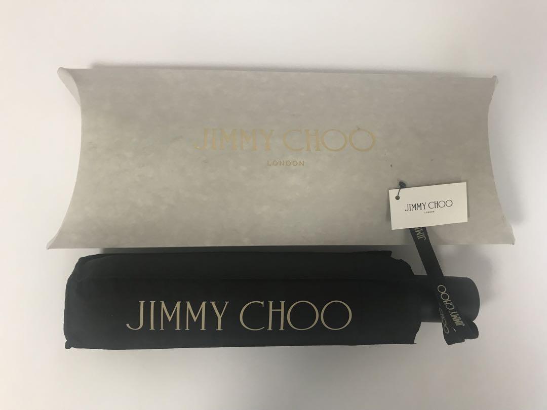 JIMMY CHOO Parasol Black, Leopard Print