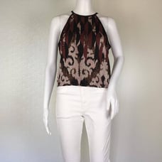 Ramy Brook Woman Halter Top