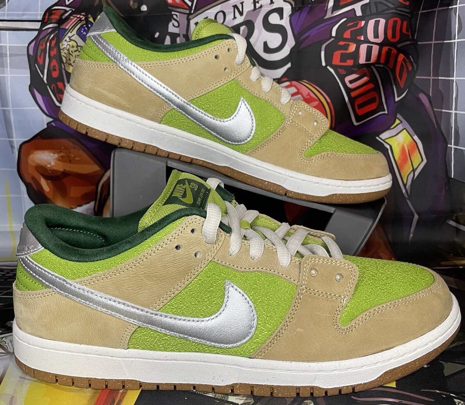 Size 12 Nike Dunk Pro SB Low Escargot FQ7585-200