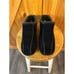 Sporto Black Suede Gabby Slip on Mule Clog Moccasin Size 11W