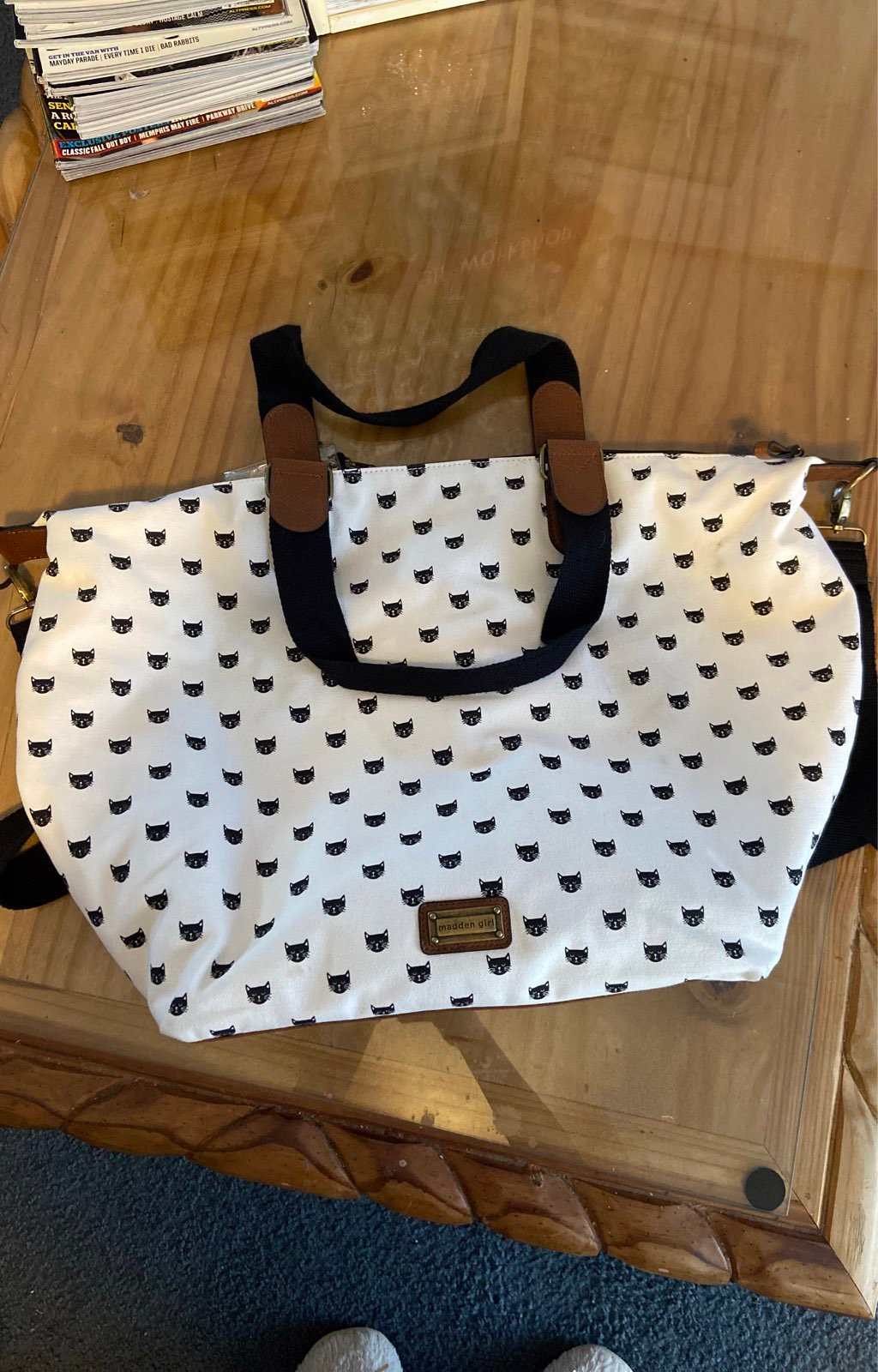 Madden girl weekender bag