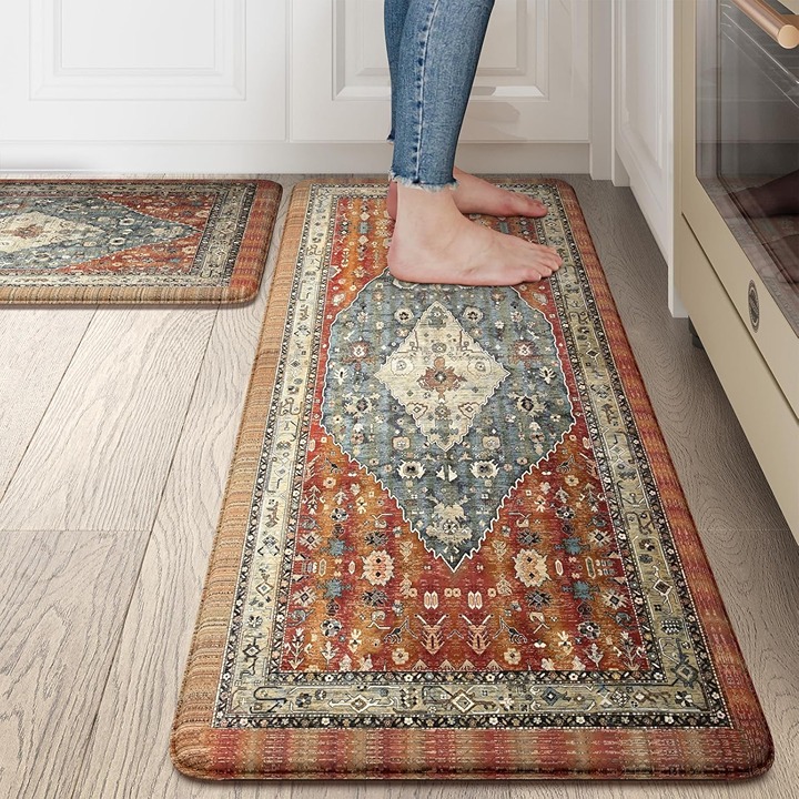 Mat for Kitchen, Office, Sink, Laundry, 17 x30 +17 x47