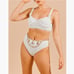 NEW Revolve Maiyo White Crochet Bikini w Gold Belt