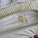 NEW Revolve Maiyo White Crochet Bikini w Gold Belt