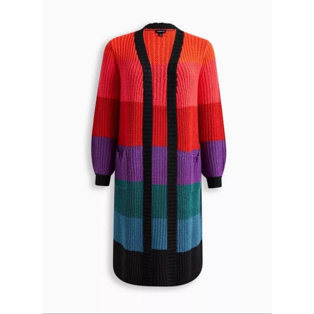 Torrid Chunky Duster Balloon Sleeve Cardigan Size 00 Medium/Large 10