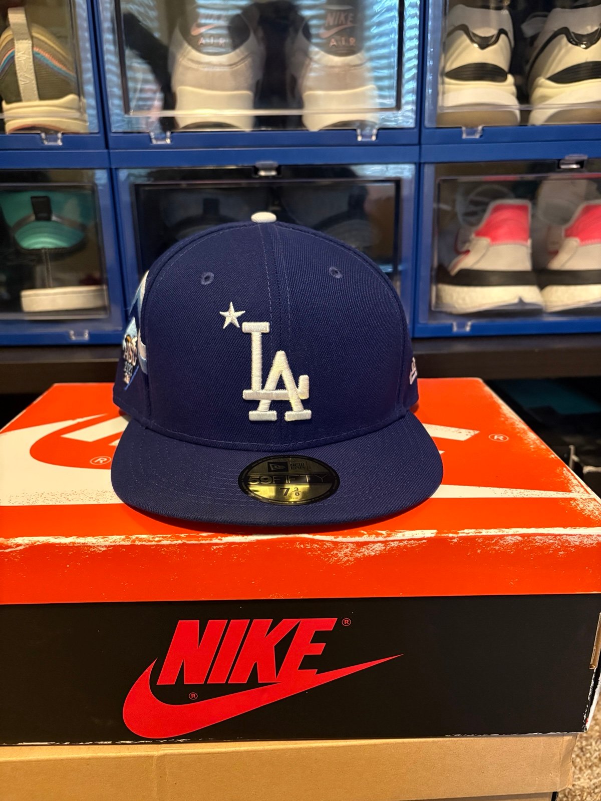 Dodgers 2023 All Star Fitted New Era On-field hat 7 3/8 RARE