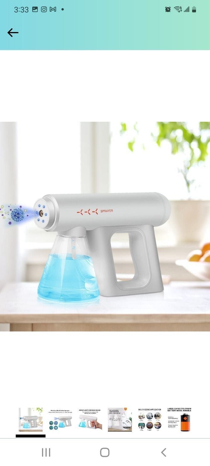 47 Sprayer Disinfectant Fogger Sprayer Hair Steam Sprayer Porta
