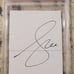 Rock Music Rush Band Member Geddy Lee Cut Autograph PSA Certified Encapsulated