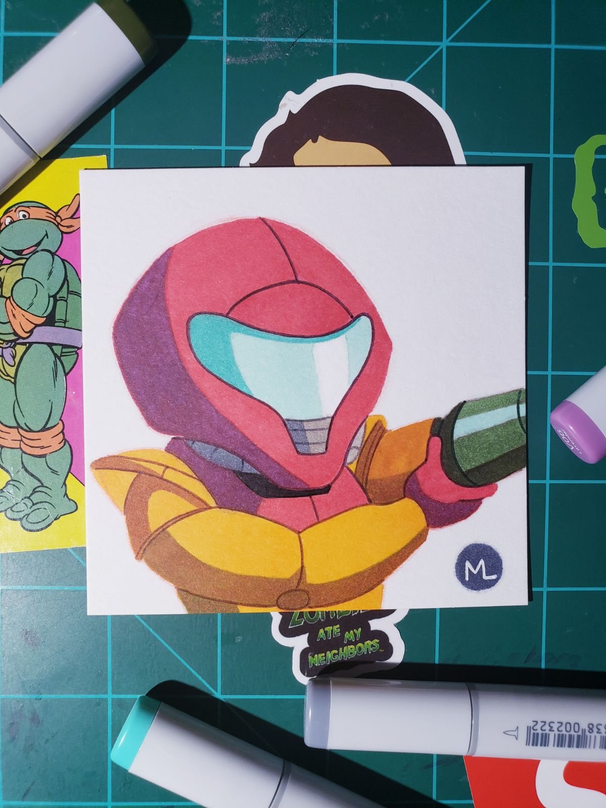 Samus Drawing.