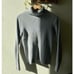 vintage 2000s Lauren Ralph Lauren gray turtle neck long sleeve ribbed sweater