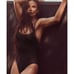 Andie Swim the Amalfi Eco Nylon One Piece in Black M NWT