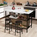 3 Piece Bar Table and Chairs Set