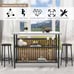 3 Piece Bar Table and Chairs Set