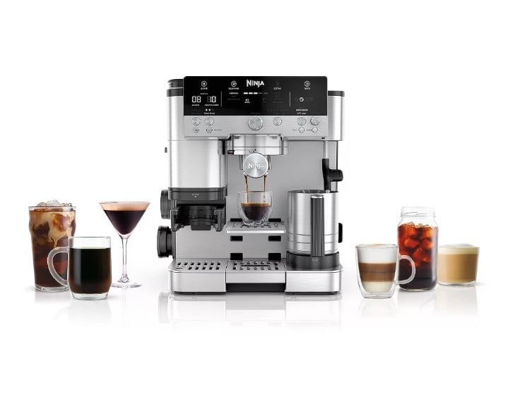 Ninja Luxe Café Premier Series 3-in-1 Espresso, Coffee and Cold Brew