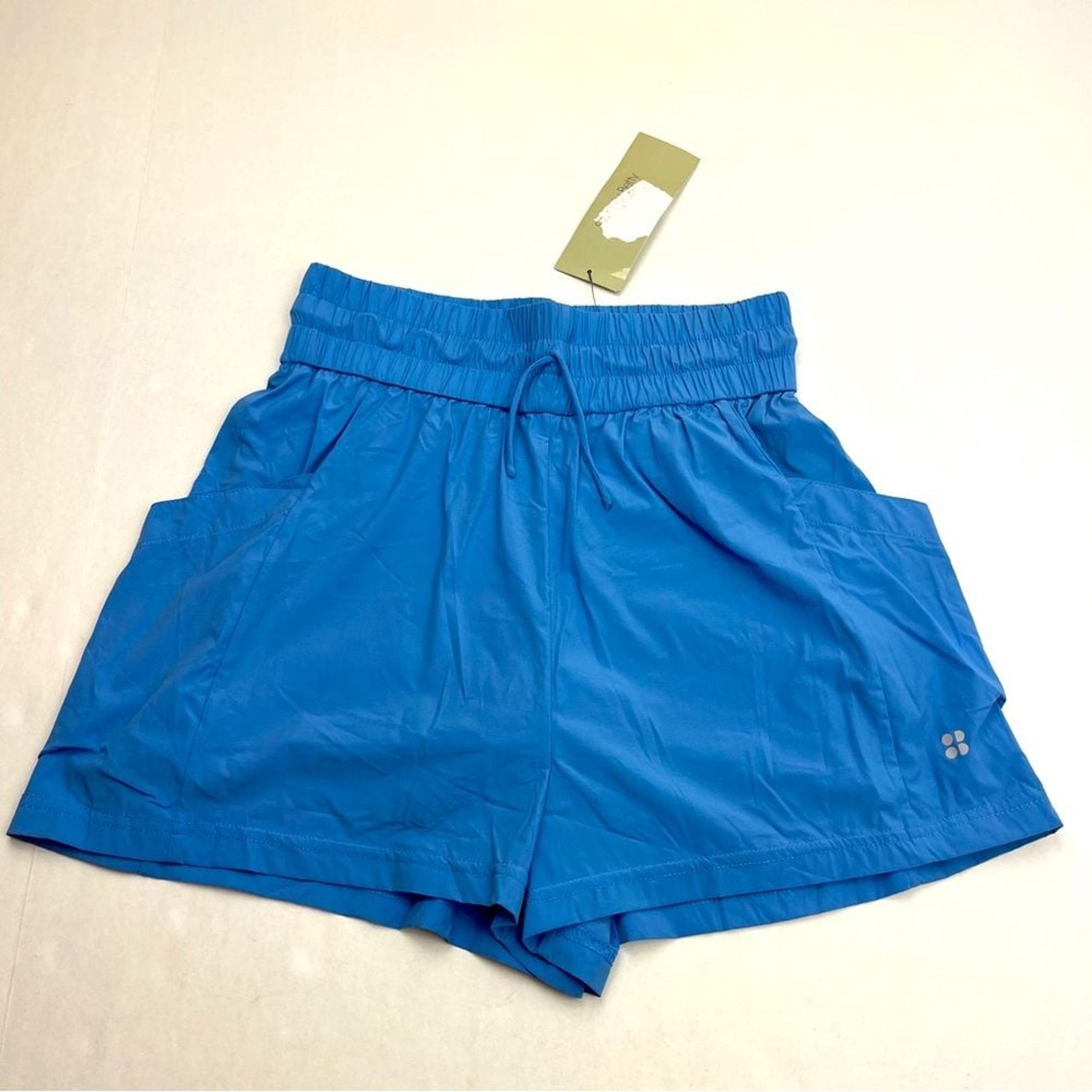 Sweaty Betty Circuit 2" Workout Short Womens Size 0 - 2 XS Regatta Blue NEW