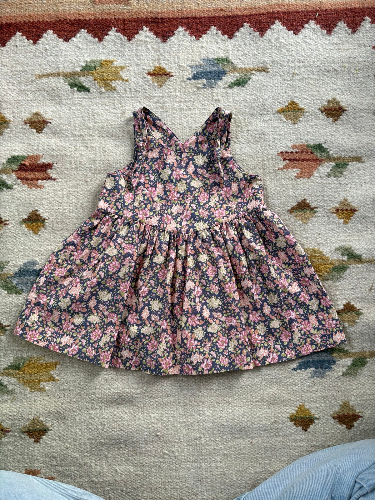 Vintage 90s Laura Ashley Mother & Me Floral Baby/Toddler Dress 12m