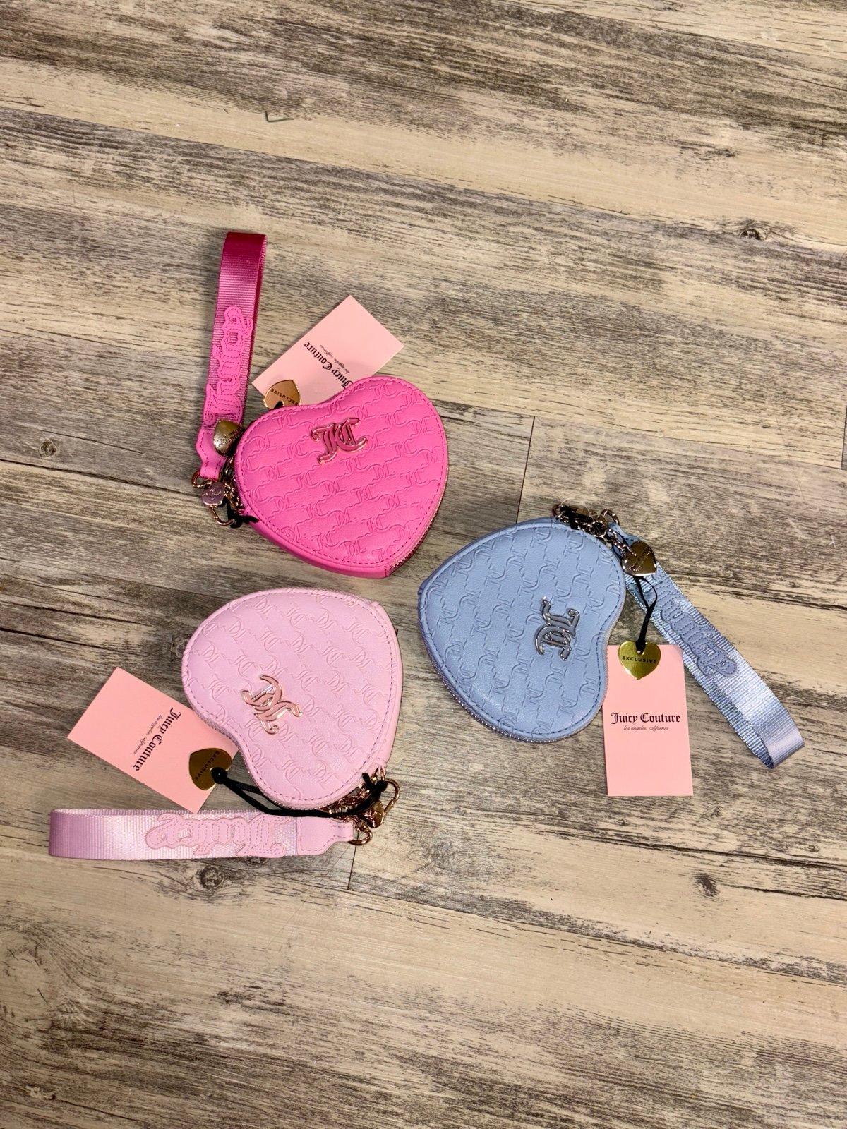 Juicy Couture Heart Wallet Bundle