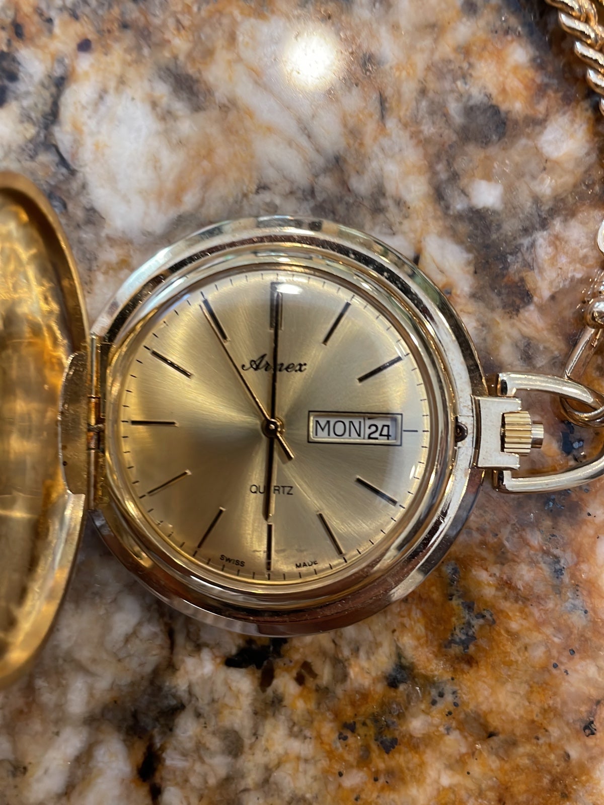 Vintage Gold Arnex Pocket Watch