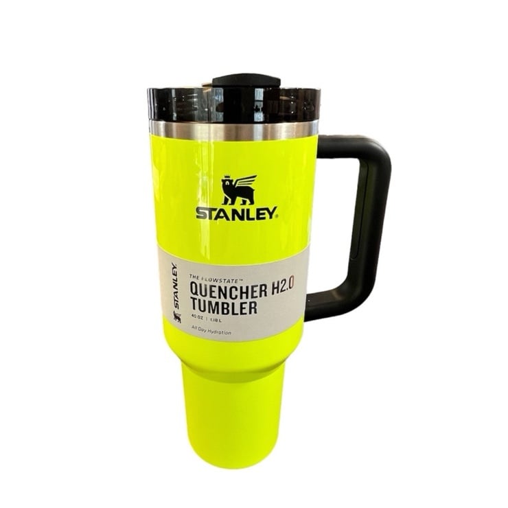 40oz Neon Yellow Stanley