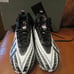 *NEW Boys Black & White Adidas Freak Spark MD J 23 Football Cleats, 4.5