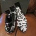 *NEW Boys Black & White Adidas Freak Spark MD J 23 Football Cleats, 4.5