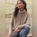 Garnet Hill recycled-cashmere cozy turtleneck cableknit charcoal sweater size M