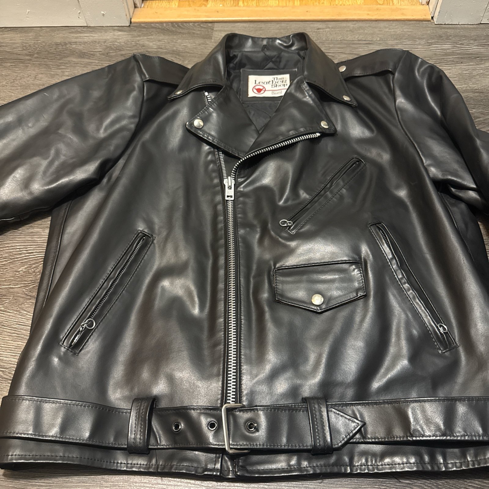 Vintage 80s Sears Biker Jacket
