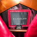 STUNNING Vintage Harold’s Soft Red Leather Lined Jacket Size Medium