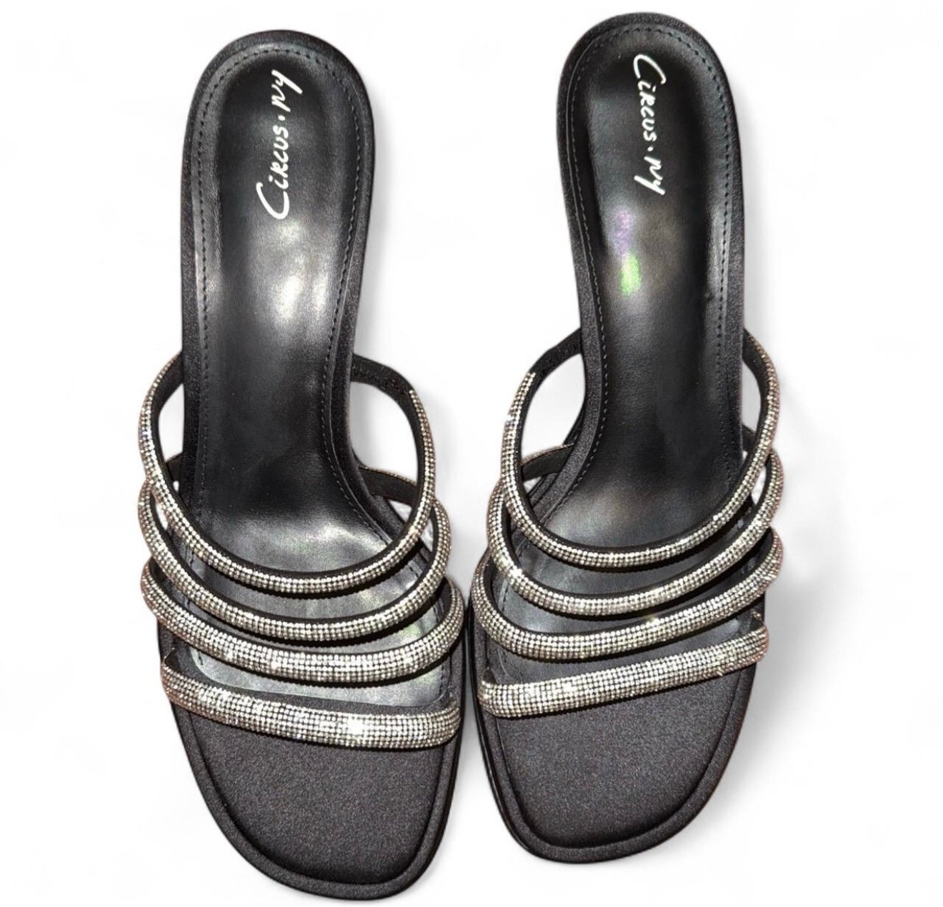 Circus NY by Sam Edelman Heddie Sandals- Black US 11.