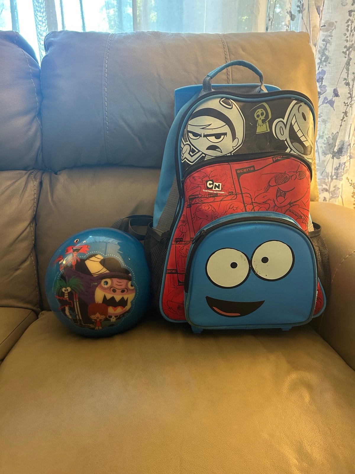 Cartoon Network Foster's Home For Imaginary Friends Bowling Ball With Bag