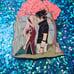 Sasuke x Sakura LE Enamel Pin Rose Gold Naruto