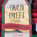 Kitchen oven mitts bundle