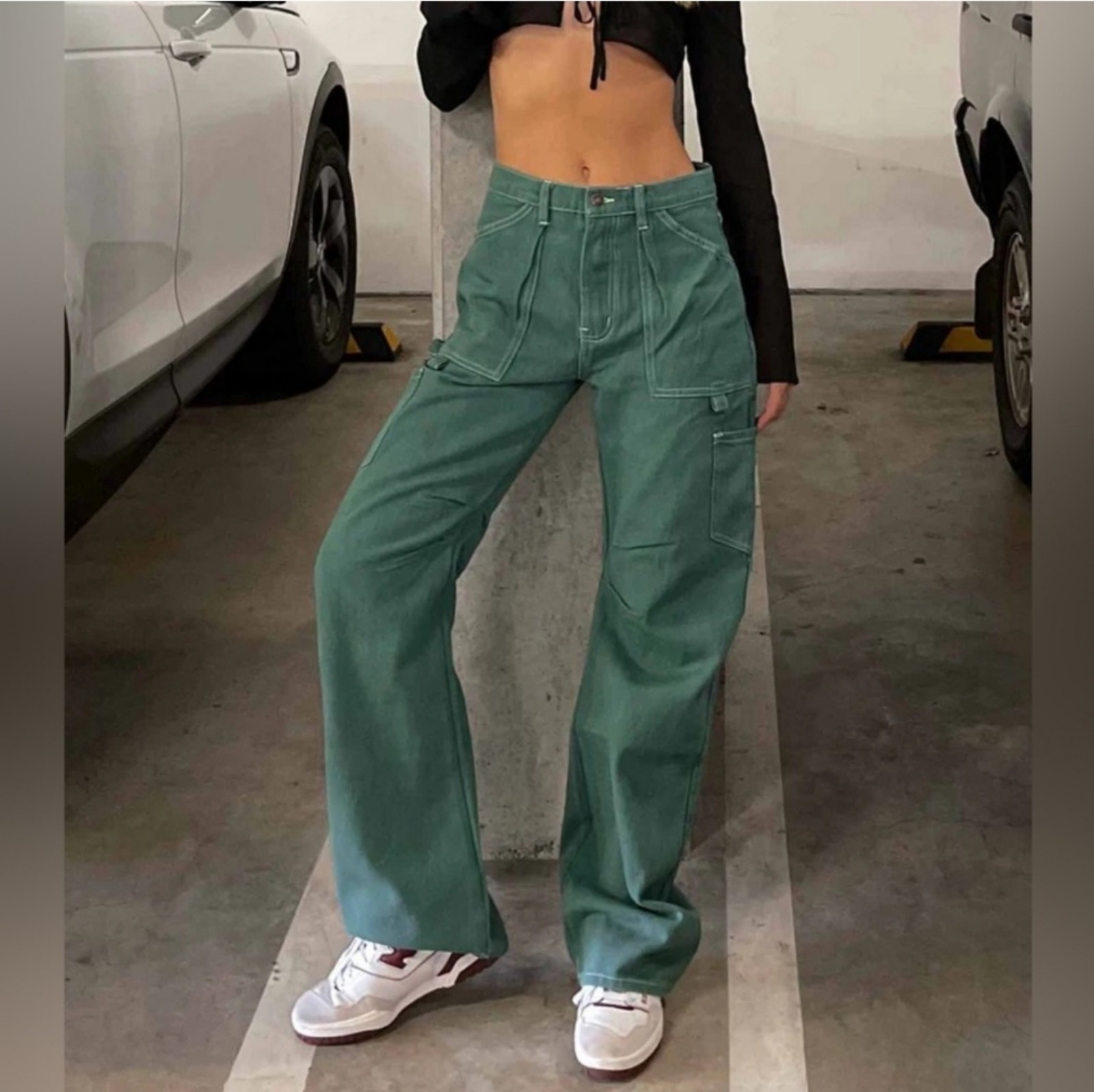 Miami Vice Pants Green Lioness